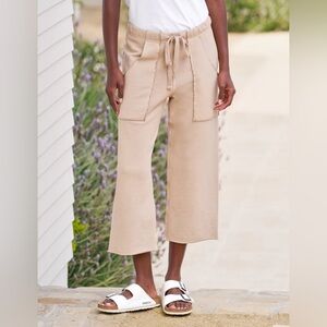 Frank & Eileen NWOT Penny Patch Pocket Sweatpant - med Desert